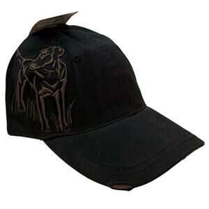 NWT Dri-Duck Chocolate Labrador Retriever Wildlife Series Embroidered Hat Cap